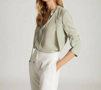 Reiss - Frances Zip-cuff Detail Blouse
