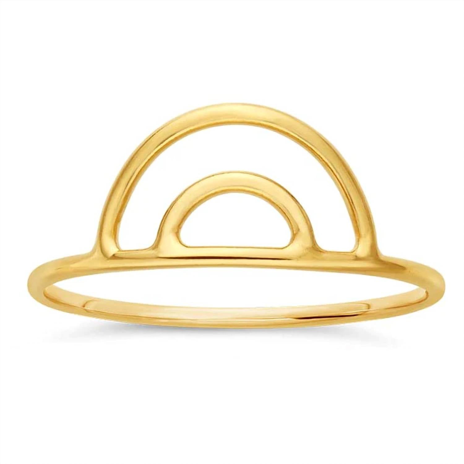 Cleo Jewelry - Women's Double Arch Ring
