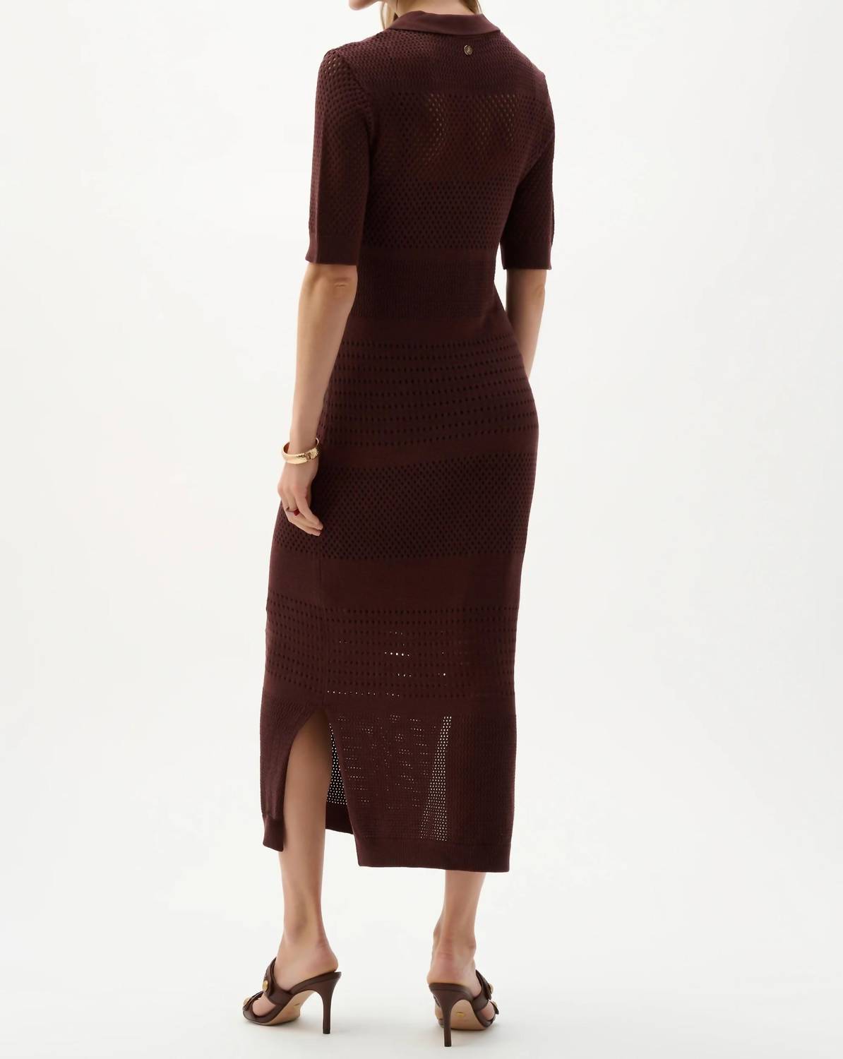 Joseph Ribkoff - Viscose Sweater Knit Straight Dress