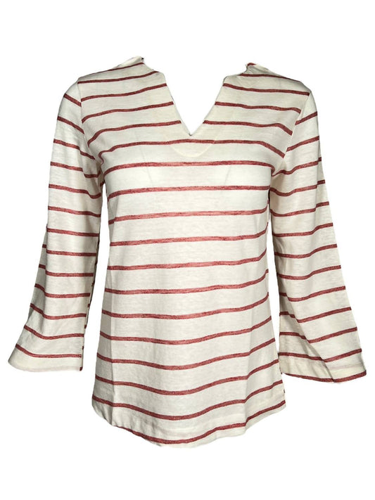 Purotatto - WOMEN'S STRIPED LINEN BLEND SHIRT