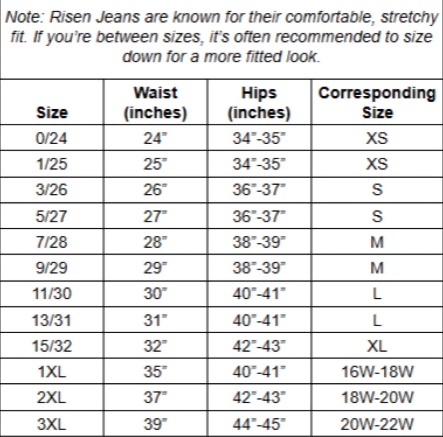 Risen - Women's Mid Rise Long Straight Jeans