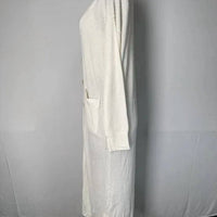 Free People Women’s Ribbed Duster Cardigan & Cropped Tank Set in white - women's cardigan - view 4