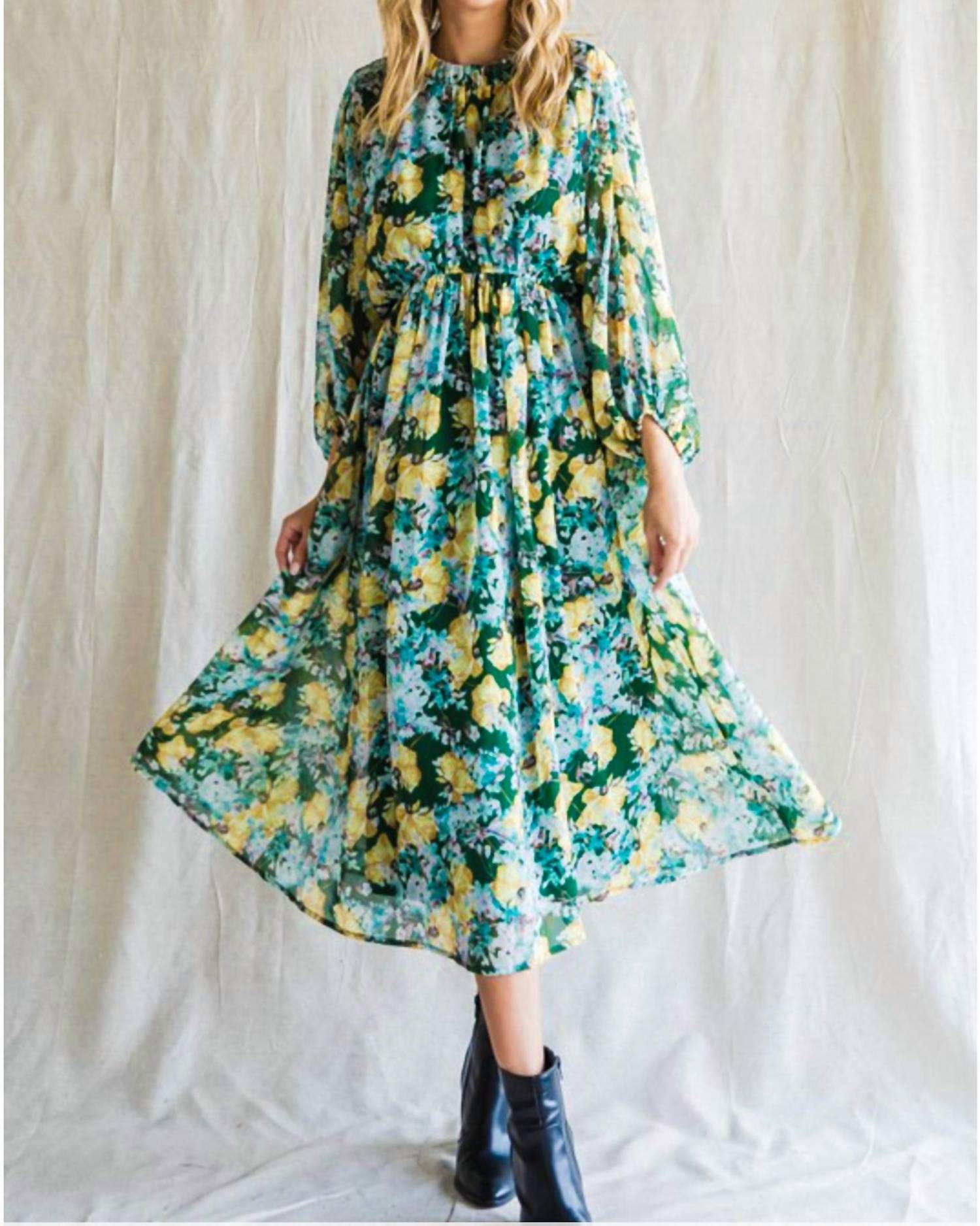 Jodifl - Mille-feuille Midi Dress