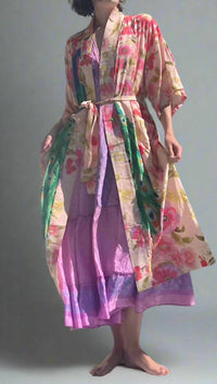 For Love Belle - Peacock Garden Kimono