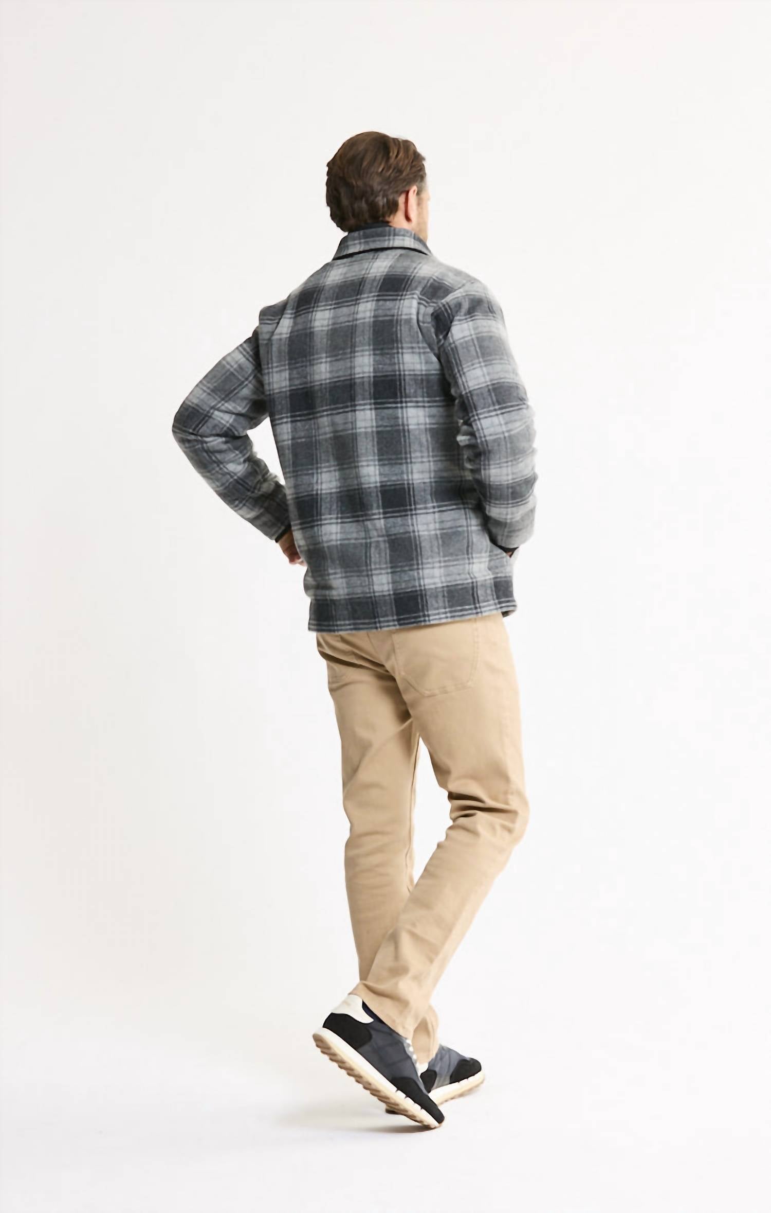 Jachs New York - Sherpa Lined Wool Blend Jacket