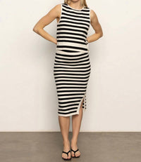 Sanctuary - Side Slit Midi Skirt