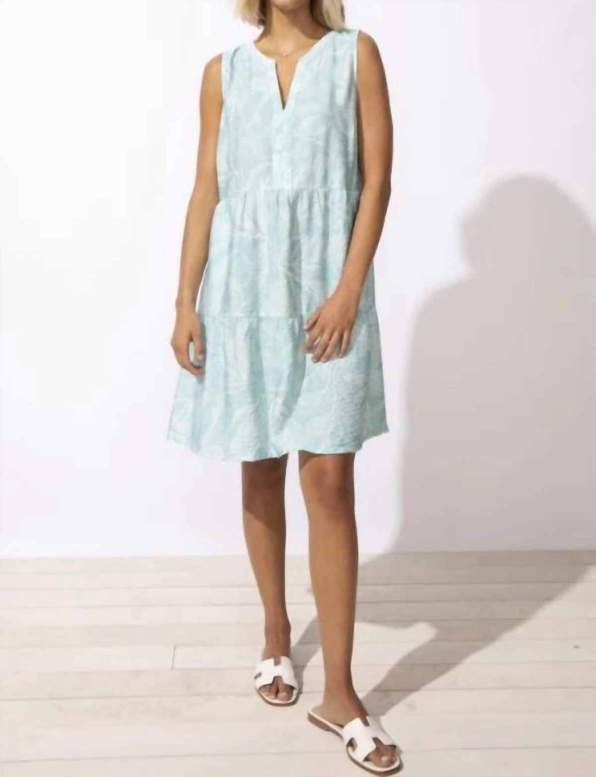 Escape By Habitat - Regatta Rayon Leaves Paradise Dress
