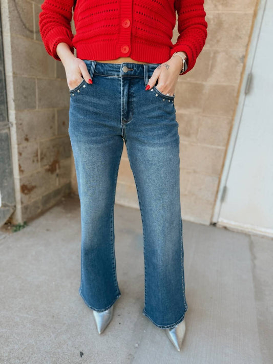 Dear John Denim - Women's Micah Wide Leg Mid Rise Jean