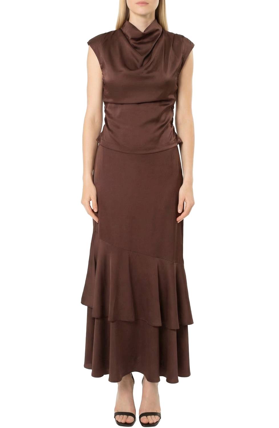 Area Stars - Women's Solid Tulip Hem Skirt