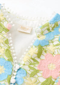 Marlo - Girl's Ellison Embroidered Top