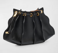 Ulla Johnson - Women's Adria Pleated Wave Mini Crossbody Bag