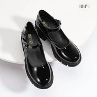 Idifu - Women's Platform Mary Janes Dress Shoes