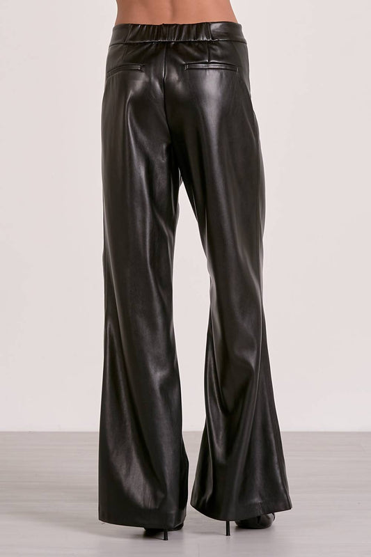 Elan - Jolene Faux Leather Pant