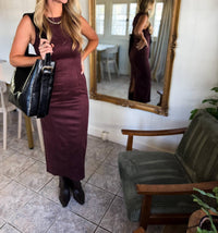 Klesis - Clarice Suede Long Dress