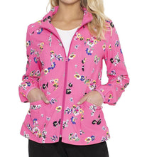 Heartsoul - Floral Zip Front Jacket