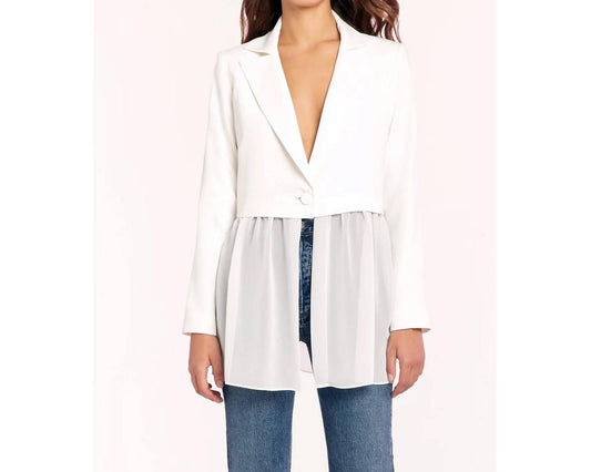 Jonas Sheer Bottom Blazer