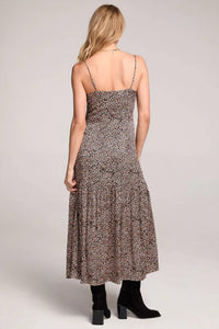 Saltwater Luxe - Animal Print Midi Dress
