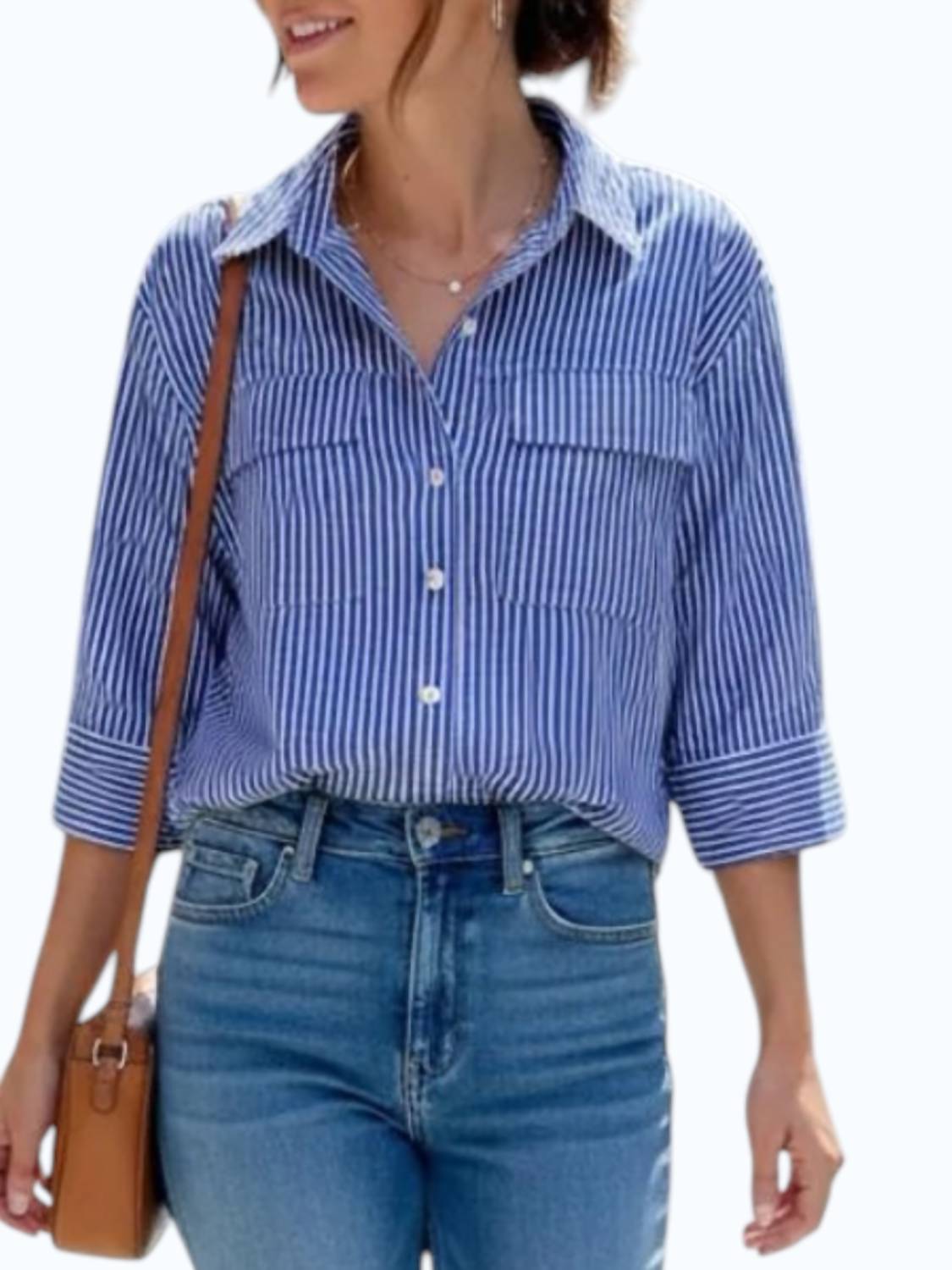 Jodifl - Striped Cropped Top
