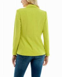 Nicole Miller - Isla Stretch Crepe One Button Blazer