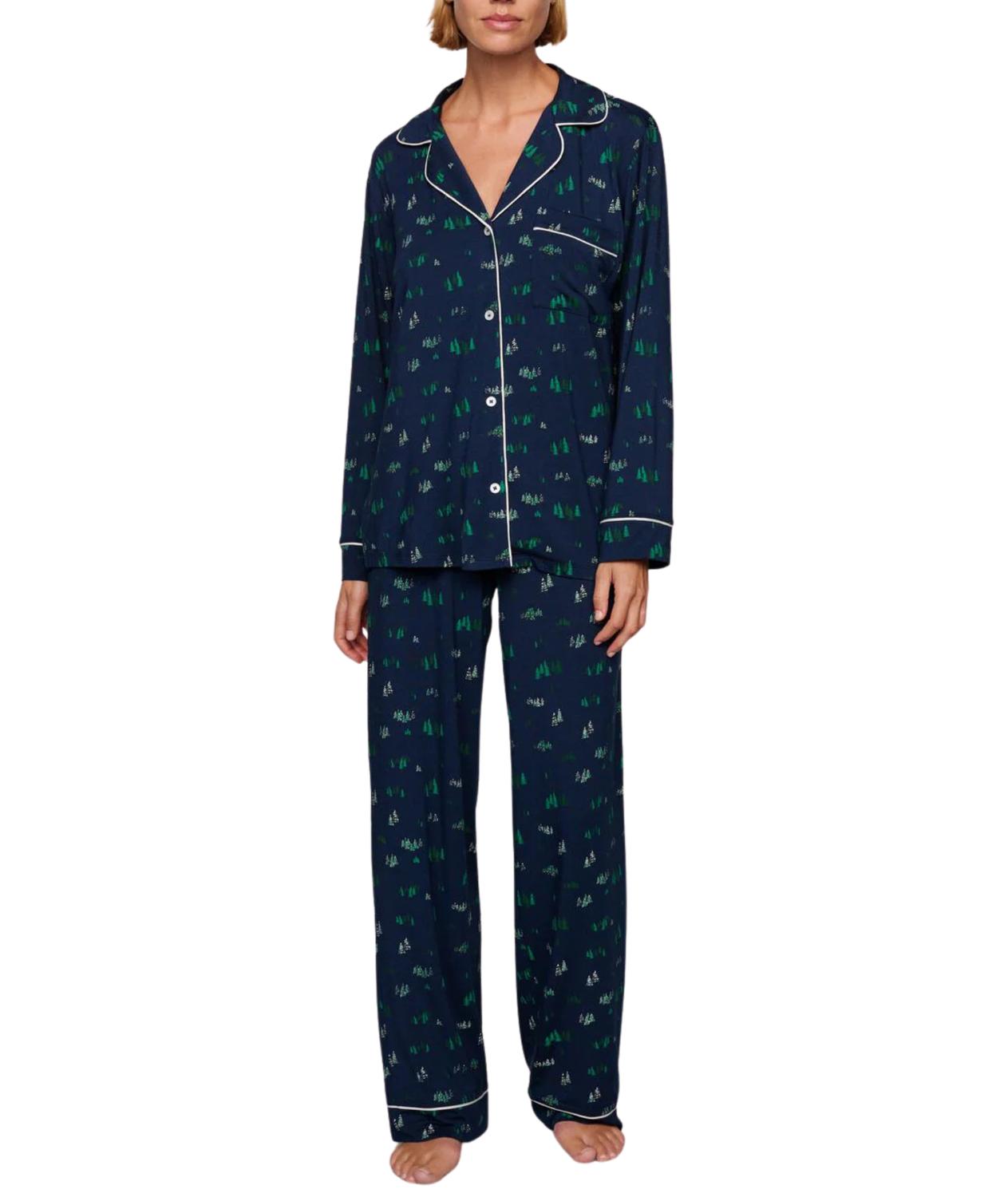 Eberjey - Women's Gisele Printed Long Pj Set