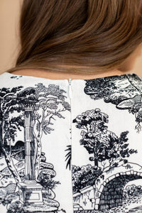 Tcec - Sofia Toile Midi Dress