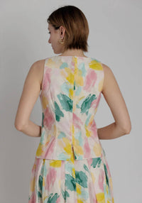 Aureum - Watercolor Sleeveless Top