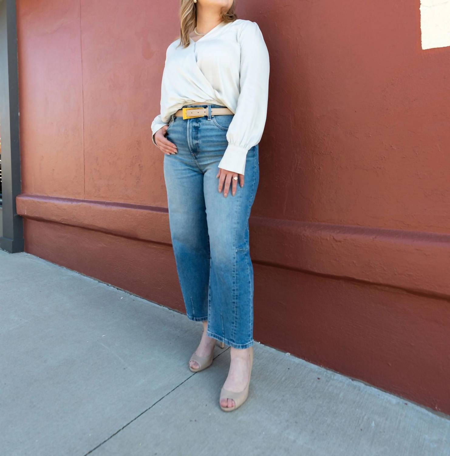 Pistola - Eli High Rise Barrel Leg Jeans