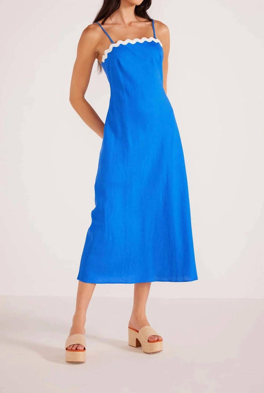 Minkpink - Florence Rick-Rack Midi Dress