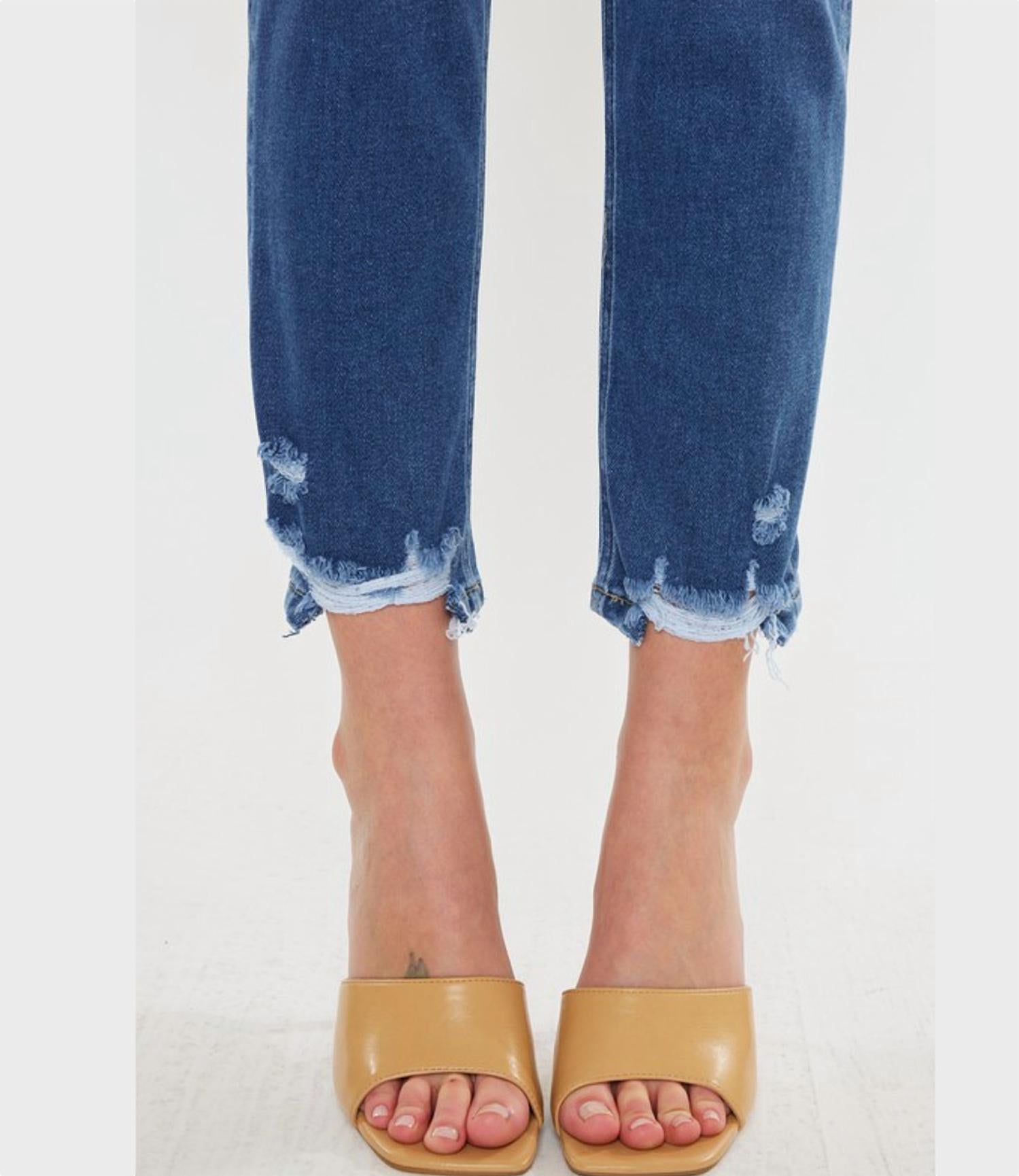 Kancan - Cadence Ultra High Rise Slim Straight Jeans