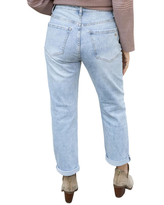 Grace And Lace - Mid-rise Girlfriend Jean