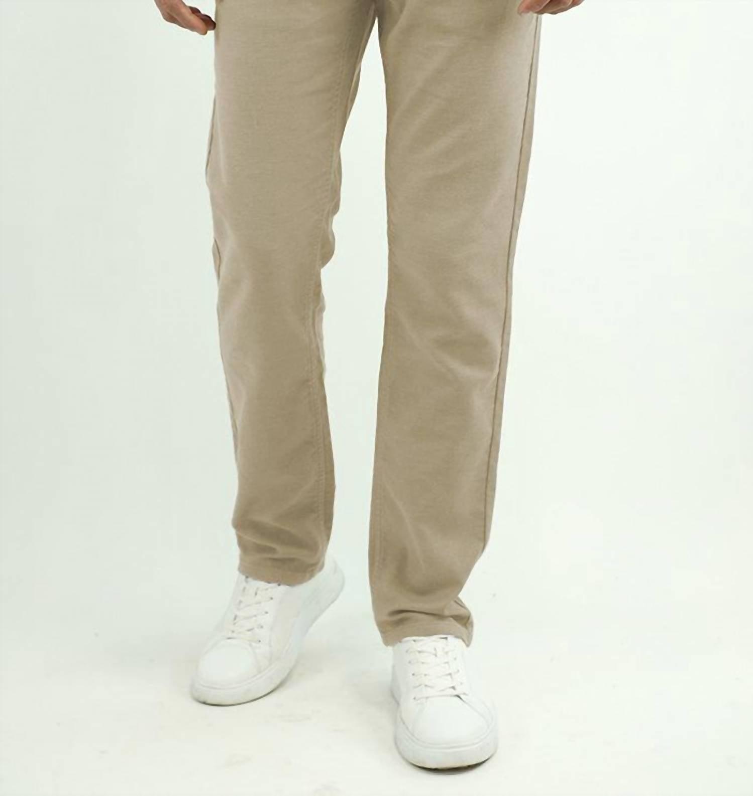 Jachs New York - Stretch Straight Fit 5 Pocket Twill Pants