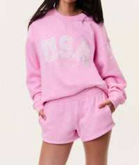 Loveshackfancy - Palo Usa Fleece Pullover