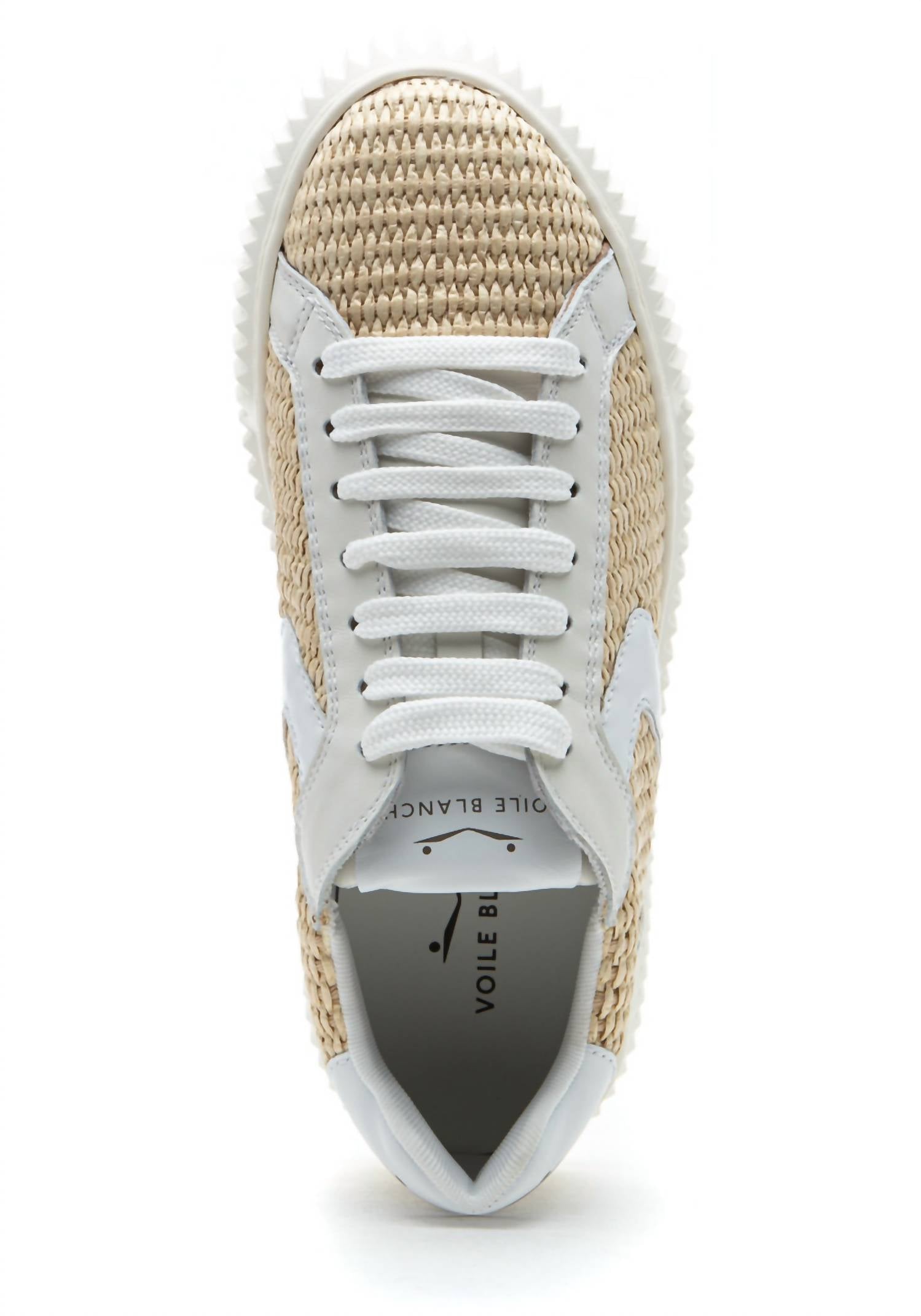 Voile Blanche - Women's Rafia Sneakers