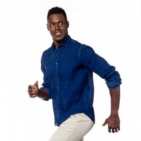 Eight X - Solid Linen Shirt