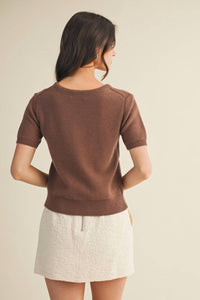 Mustard Seed - Short Sleeve Crewneck Sweater
