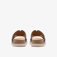 Clarks Women's Arwell Walk Sandal in navy nubuck - women's sandal - view 4