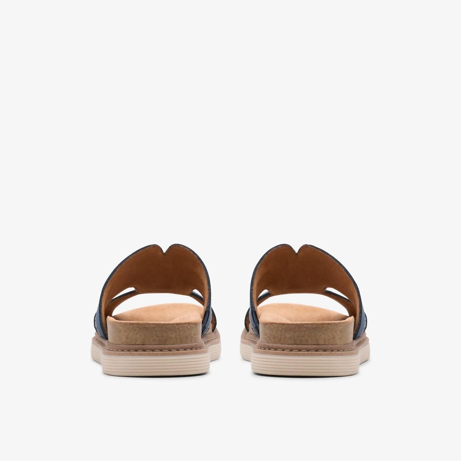 Clarks Women's Arwell Walk Sandal in navy nubuck - women's sandal - view 4