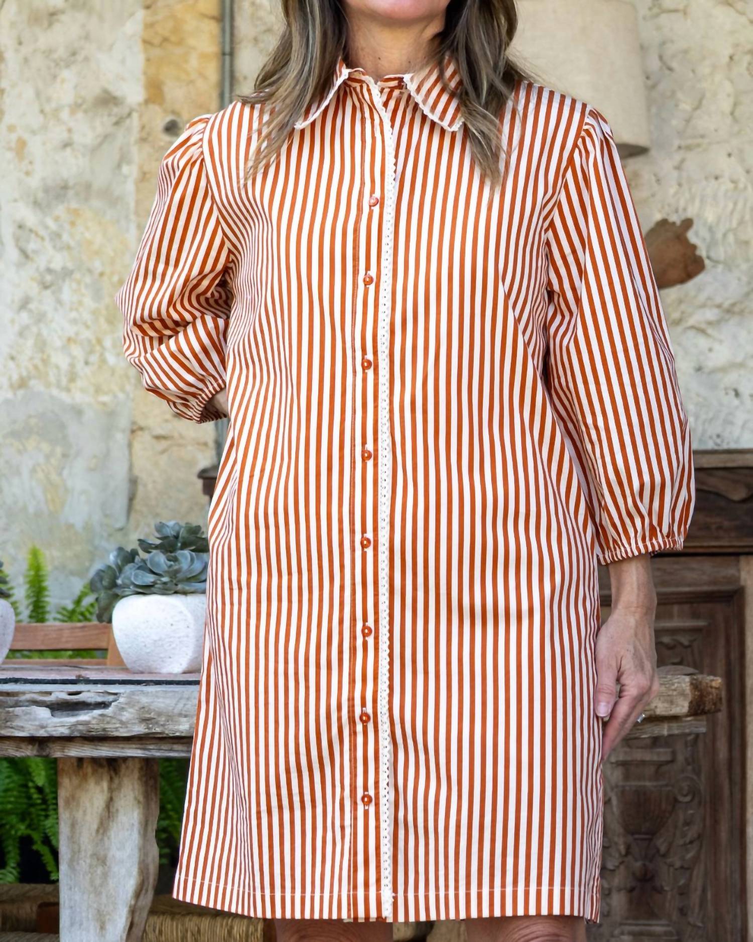 Mahila - Stripe Mini Dress
