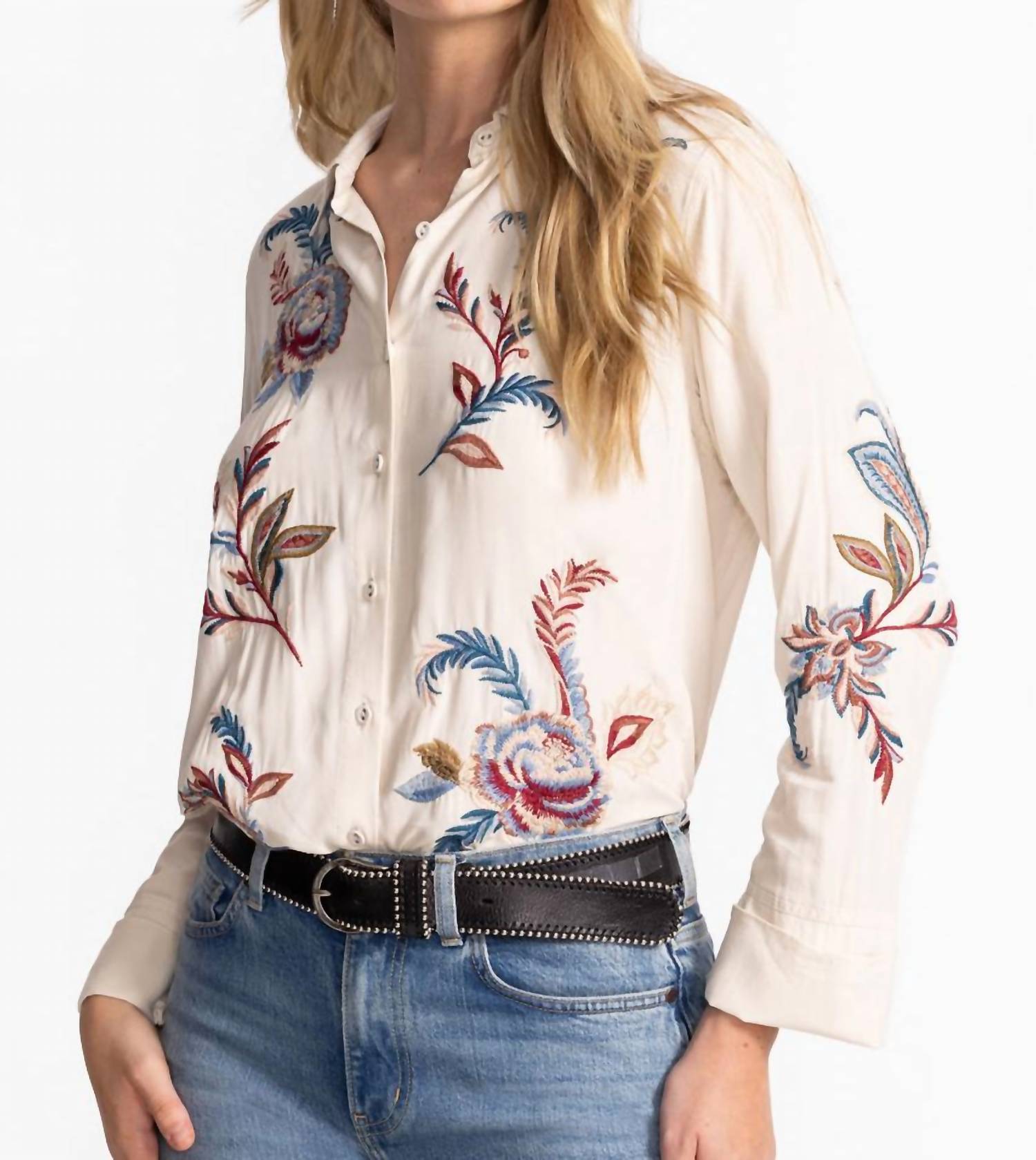 Johnny Was - Vintage Button Down Shirt