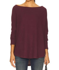 Free People - Latte Blues Solid Thermal Top