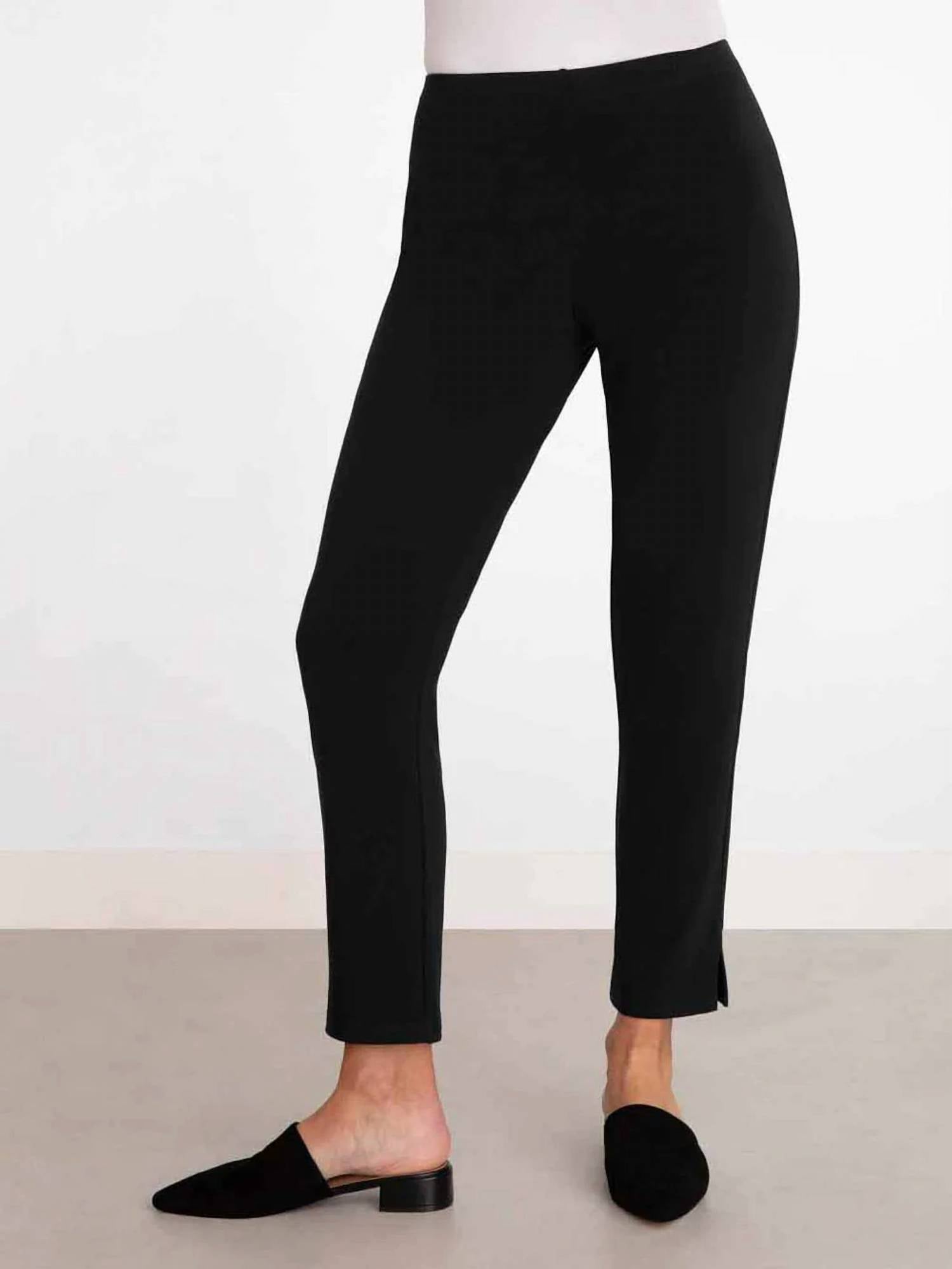 Sympli - Narrow Leg Stretch Jersey Knit Pant - Plus