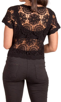 Gigi Moda - Diletta Crochet Cardigan