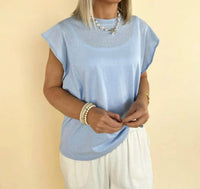 Coco + Carmen - Lilly Ruffle Cap Sleeve Top