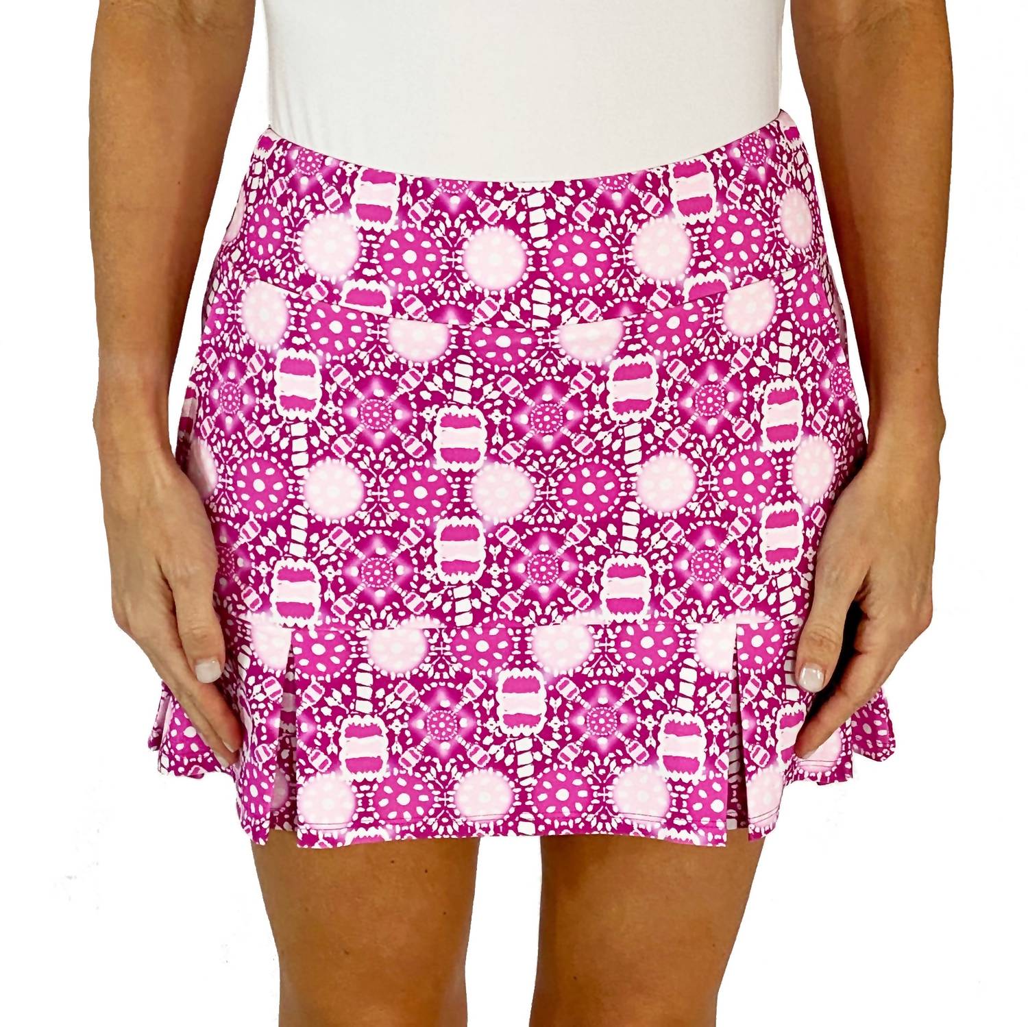 Katherine Way - Scottsdale Pleated Hem Skort