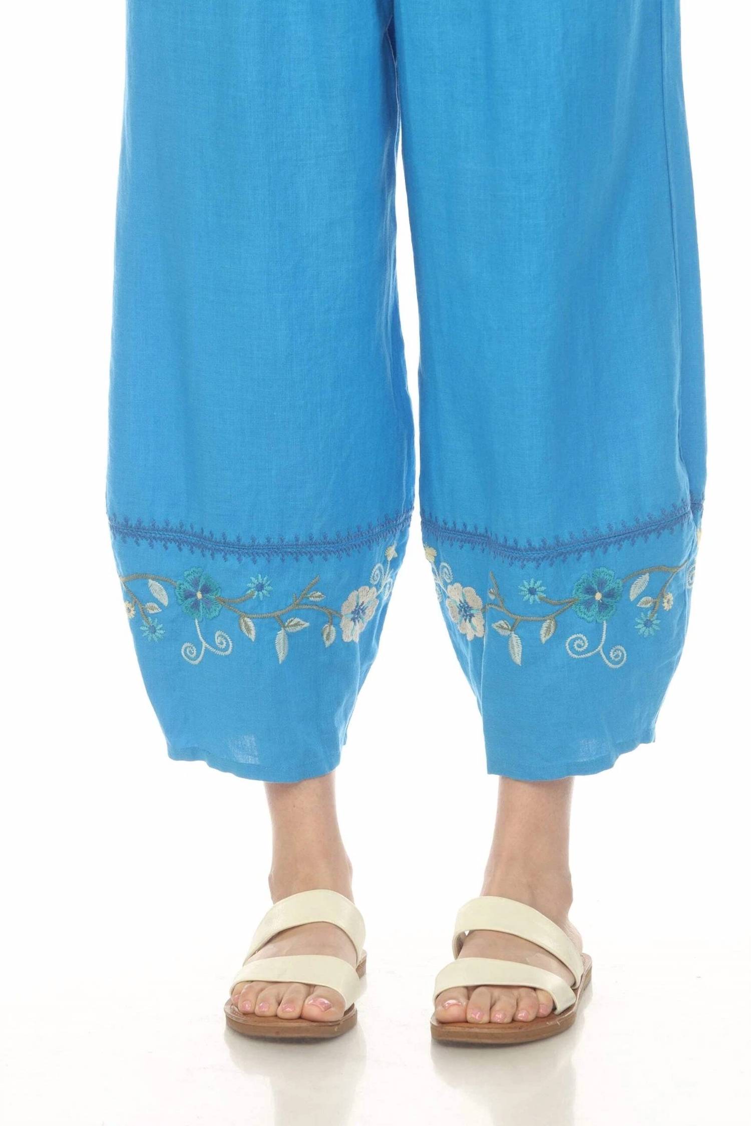 Johnny Was - JAANVI LINEN BARREL PANT