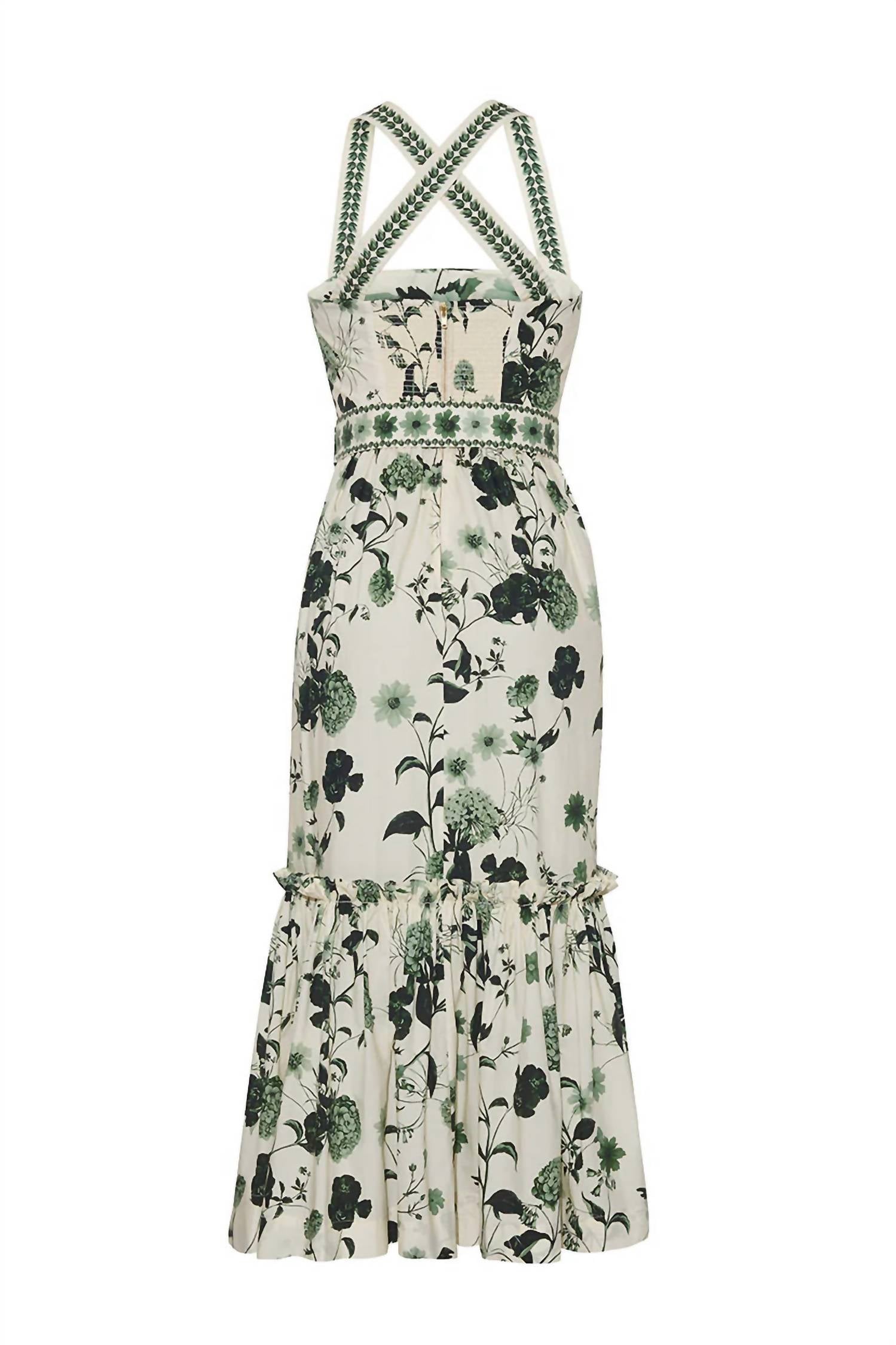 Cara Cara - Julietta Criss-cross Back Maxi Dress