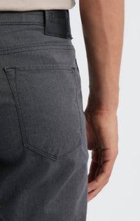 Brax Chuck Fusion Flex Modern Fit Five-Pocket Pants in elefant - men's jeans - alternate view