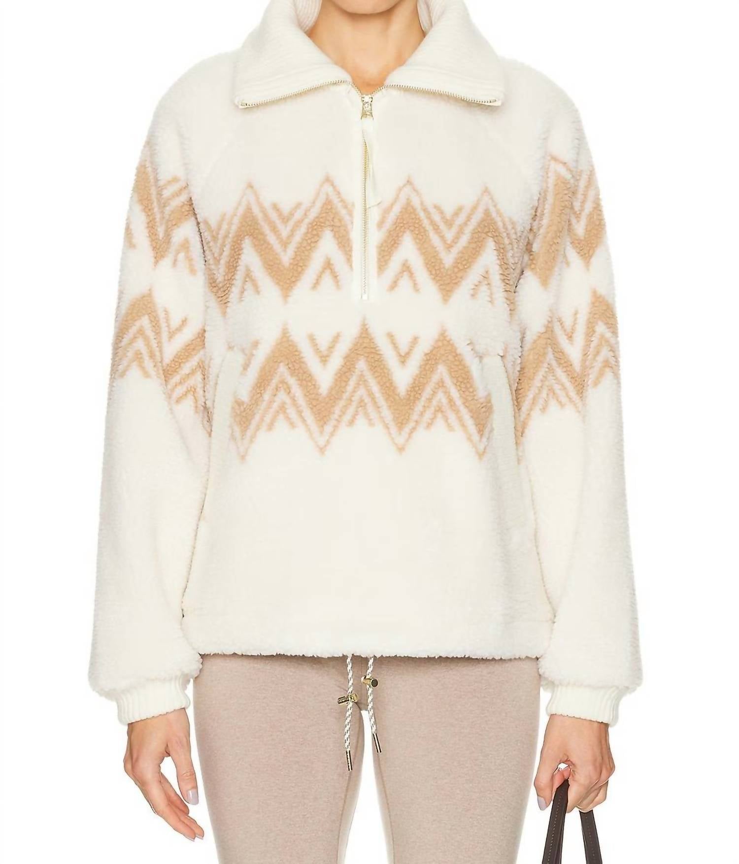 Varley - Hendrik Half Zip Sherpa Sweatshirt