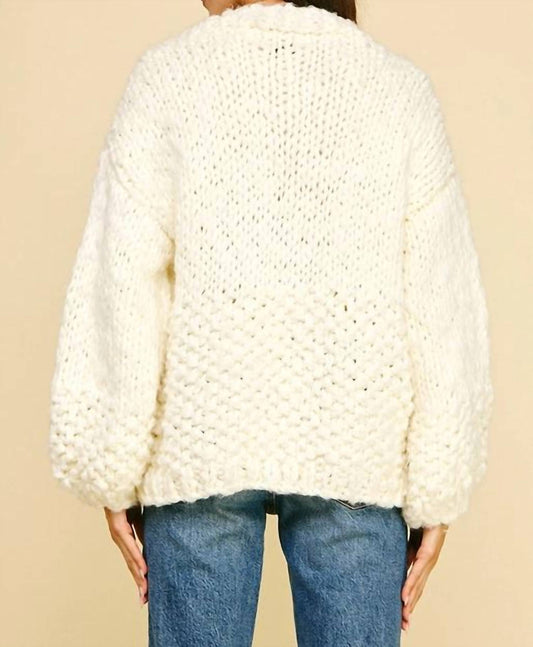 Pinch - Chunky Knit Cardigan