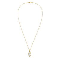 Diana M Jewels - Women's Marquise Lab-Grown Diamond Pendant Necklace (9.00 Ct) - Elegant Plus